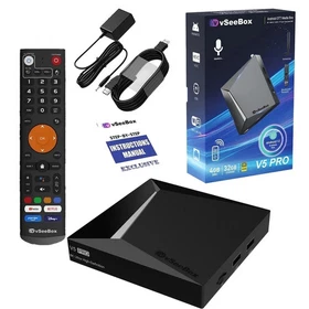 vSeeBox V5 pro, V6 Max, V6 plus ships free New sealed box units