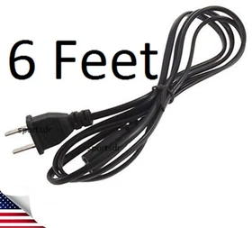 Electric Power Cord Cable Wall Plug to Technics Turntable Record Player # INSIDE