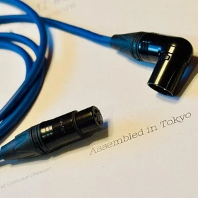 1-50 ft Mogami 2534 Star-Quad Blue Choose Neutrik XLR/TRS  - Assembled in Tokyo