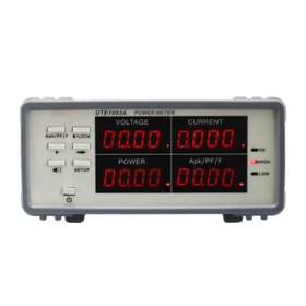 UTE1003A/UTE1010A Intelligent power meter Digital electrical parameter tester