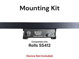 Desk Mount Kit for Rolls SS412 Audio Source Selector - Under Desk Mount Brackets