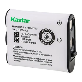 Kastar Ni-MH 3.6V 1800mAh Battery for RADIO SHACK 43-9007 439007 P-P511 Cordless