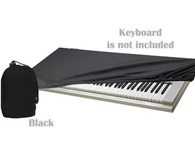 Adjustable Piano Dust Dirt Debris Protective Guard Cloth Top Cover For Keyboards