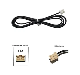 2 pin wire wire antenna red antenna antenna FM for Sony audio receiver system