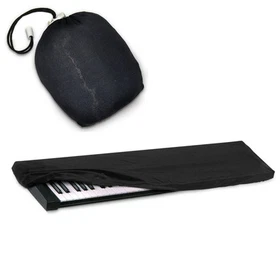 Elastic Black Dust Cover w/Bag for Casio 76-88-Key Digital Piano Synthesizer