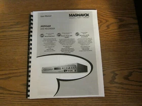 OPERATING INSTRUCTIONS for Magnavox dvd recorder by model PLEASE READ