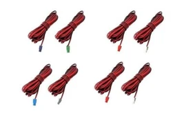 8x Pieces Speaker Sound Red Black Wires Cords Cables For Samsung Home Cinema