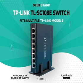 Stand for TP-Link TL-SG108E Switch - Fits Multiple TP-Link Models - NonSlip Feet