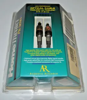 HT181 ACOUSTIC RESEARCH Toslink High Performance Optical