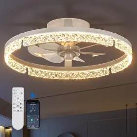 NFM20ABS7B03R1-KD04 ADDLON Ceiling Fans Lights Remote