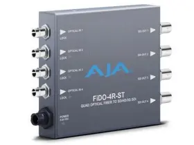 FIDO-4R-ST AJA Optical Fiber Converter