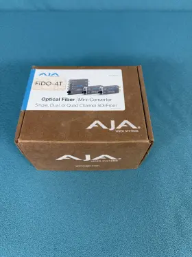 FIDO-4T-R0 AJA Sdi Fiber Transmitter