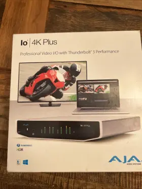IO-4K-PLUS-R0 AJA Video Thunderbolt