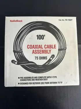 15-1527 ARCHER Radioshack Coaxial Cable