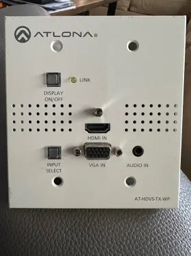 At-hdvs-tx-wp ATLONA Vga Hdmi Scaler Wall Plate