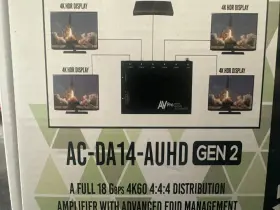 AC-DA14-AUHD AV PRO Edge Distribution Hdmi Amplifier