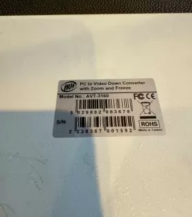 AVT-3160 AV TOOL Video Down Converter Zoom Freeze #2