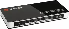 MX-HB0402 AVBOX Hdmi Matrix Switcher Audio Extractor Arc #2