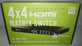 AC-MX-44X AVPRO EDGE Xii Frl Hdmi Matrix Switch