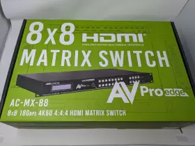 AC-MX88-UHD-GEN2 AVPRO EDGE Matrix Switch