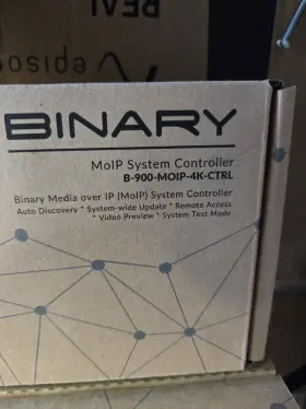 B-900-MOIP-4K-CTRL BINARY Media Ip Controller Box