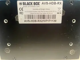 AVS-HDB-RX21707171139 BLACK BOX Rx Hdmi Receiver #3
