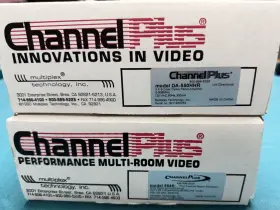 DA-550HHR CHANNEL PLUS Tv Video Audio
