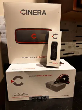 A00118101253 CINERA Cinema Headset Fpv Headmount Remote