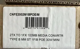 CNFE2MCPOE COMNET Mini Poe Mbps Media Converter