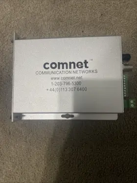 FVR103M1 COMNET Fiber Video Receiver Data Tranceiver Bit Coax