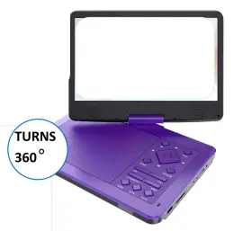 889328846367 COOAU Dvd Player Swivel Screen Region Remote #2