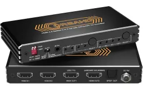 CO-SP22H2-EARCO CORSAHD Hdmi Splitter Audio Extractor Arc