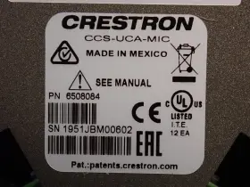 6508084 CRESTRON Ccs Uca Mic Microphone Flex #3