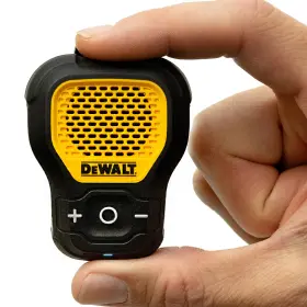 B0D3JLV5K6 DEWALT Wearable Bluetooth Speaker Updated Clip