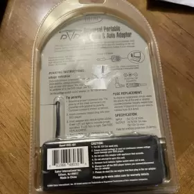 DVD-401 DIGITAL CONCEPTS Airplane Auto Adapter #2