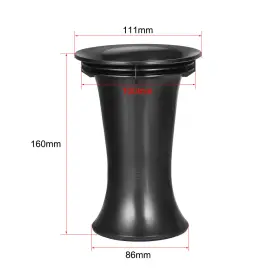 641832260875 FIPUX Speaker Port Tube Subwoofer Bass Woofer #2
