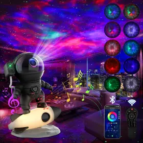 BL-HJ07 FLYLILY Astronaut Galaxy Projector Bedroom Star Light