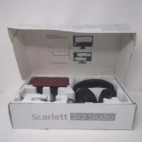 AMS-SCARLETT-2I2-STU-3G FOCUSRITE Studio Audio Interface