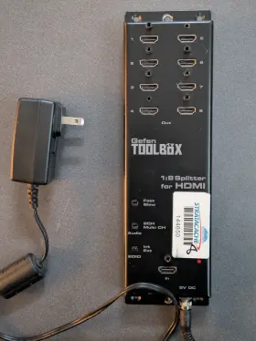 GTB-HDFST-148-BLK GEFEN Toolbox Hdmi Splitter Hdr