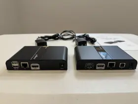 KVMHDEXT4K GOFANCO Usb Kvm Hdmi Extender Loopout Kit