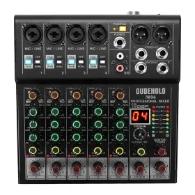 726798153437 GUDEHOLO Dj Audio Mixer Controller Sound Dsp