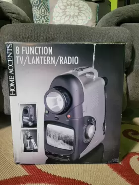 SW-3533 HOME ACCENTS Tv Lantern Radio