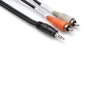0077-0644 HOSA Stereo Breakout Trs Dual Rca