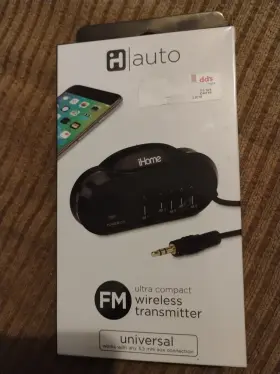 IH-BL-CT500B IHOME Auto Ultra Wireless Fm Transmitter