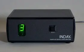 DA4X-R INDAY Spdif Digital Audio Switcher Toslink Coax