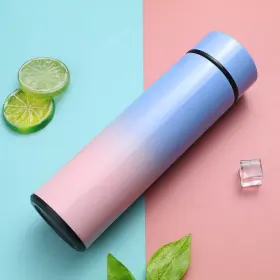 CJJJJTCC01557-BLUE Steel Temperature Bottle Cup Display