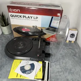 Quickplaylp ION Play Lp Usb Turntable Records