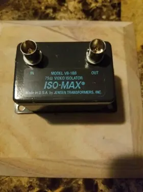VB-1BB JENSON TRANSFORMERS INC Video Isolator