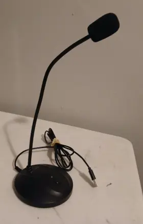 296963364596 JOUNIVO Microphone Usb Gooseneck Mute Led Noise