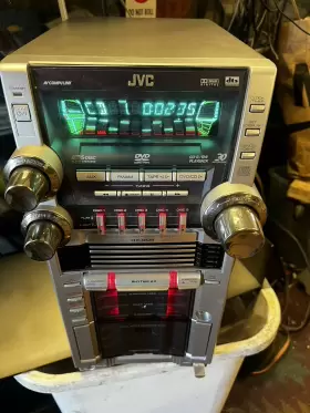 HX-GD8 JVC Disc Shelf Sound Dvd Casette Watts #2